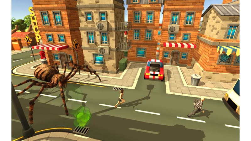 Spider simulator: Amazing City screenshot 1