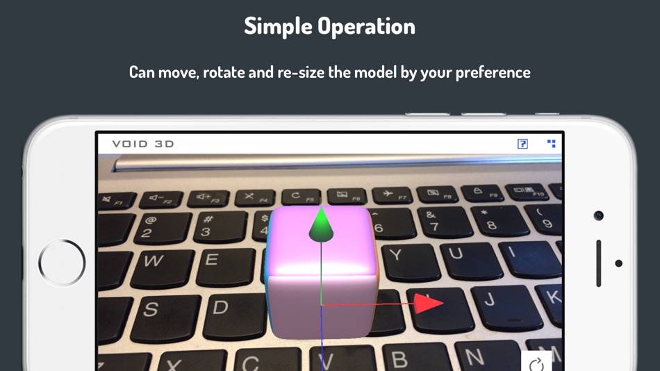 #2. VOID 3D-3D Model AR Viewer (iOS) 由: Chengdu Miyo Network Technology Co., Ltd.