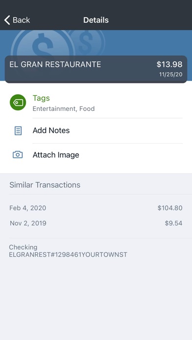Grant County State Bank Screenshot