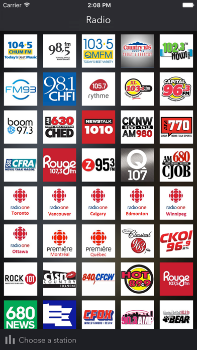 Radio ∙ iPhone screenshot 1 - Music app