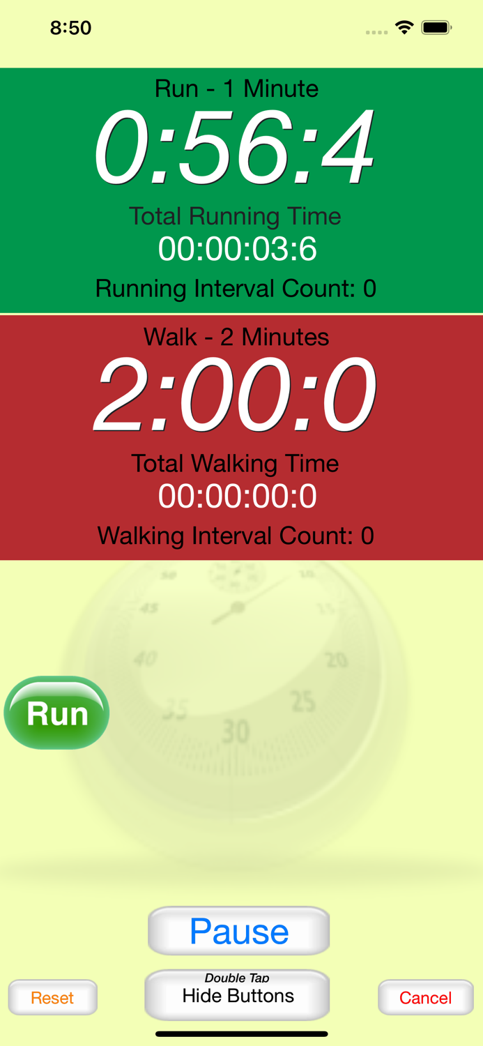 Running Interval Timer Starter