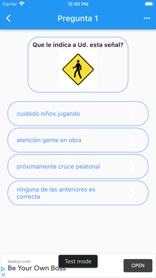 #7. ConducirTest (iOS) 由: Guillermo Rodriguez