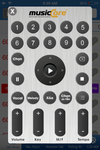 Karaoke Musiccore screenshot 3