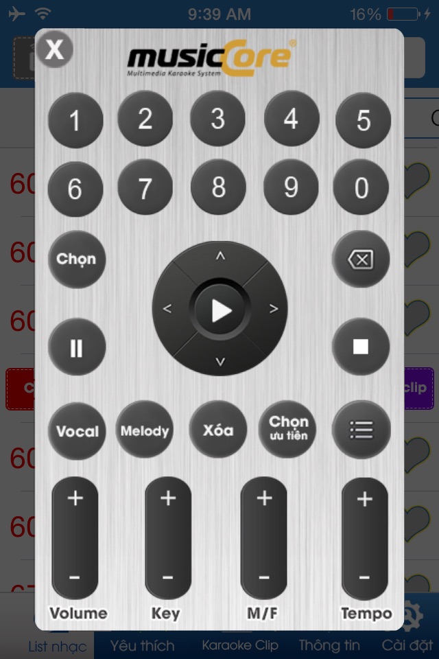 Karaoke Musiccore screenshot 3