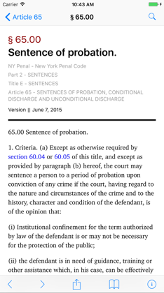 New York Penal Code (2017 LawStack NY Series) screenshot 2