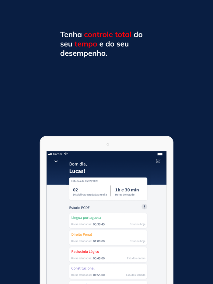 Gran Gerenciador de Estudos