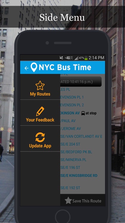 NYC Bus Tracker App
