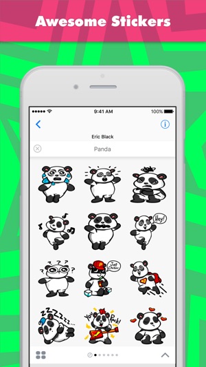Panda stickers by EricBlak1947(圖1)-速報App