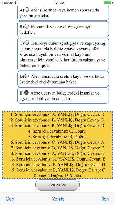 Screenshot #3 pour Sağlık Yönetimi 3. Sınıf