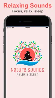 nature sounds: relax and sleep iphone screenshot 1