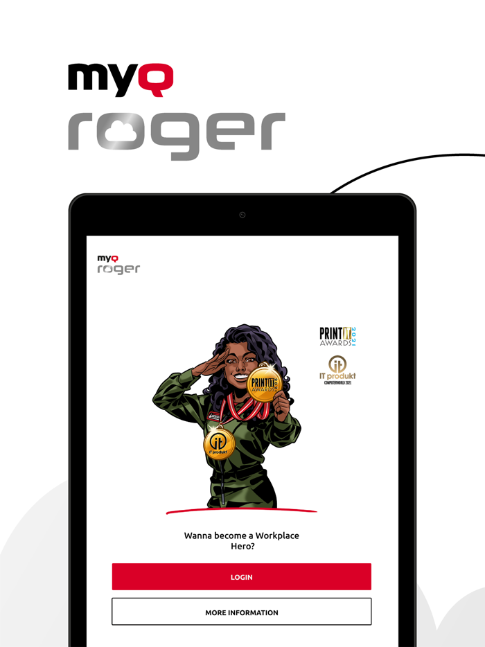 MyQ Roger OCR scanner PDF