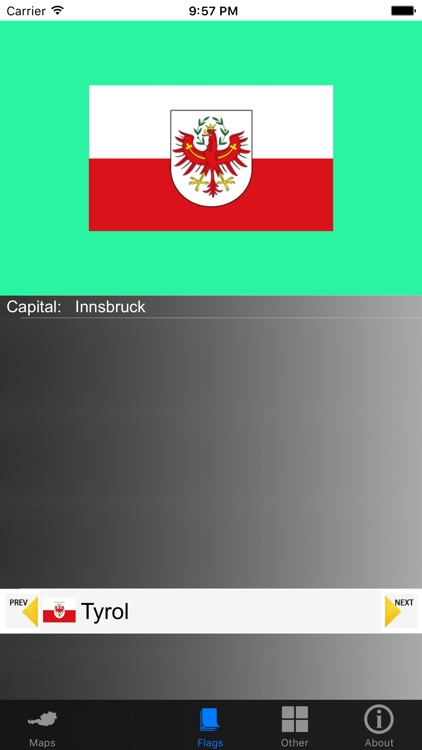 Austria State Maps, Flags and Capitals