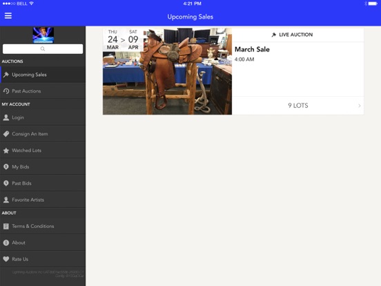 Screenshot #4 pour Lightning Auctions