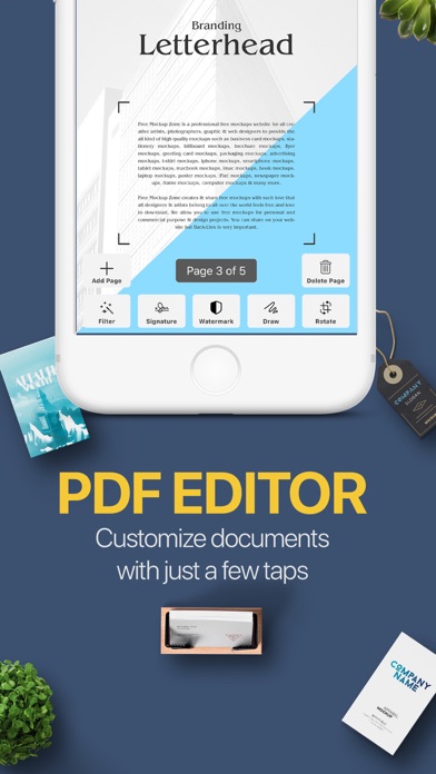 Screenshot #2 pour PDF Manager - Scan Text, Photo