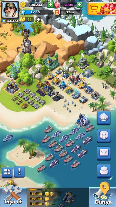 Top War: Battle Game iphone ekran görüntüleri