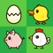 Icon Happy Zoo - Chicken lay eggs