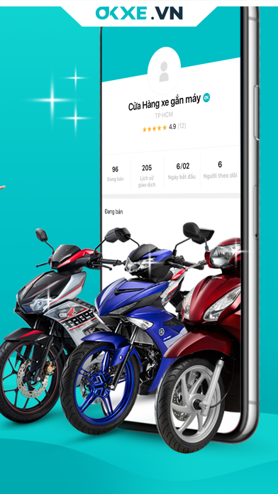 OKXE Mua bán xe máy trực tuyến Screenshot