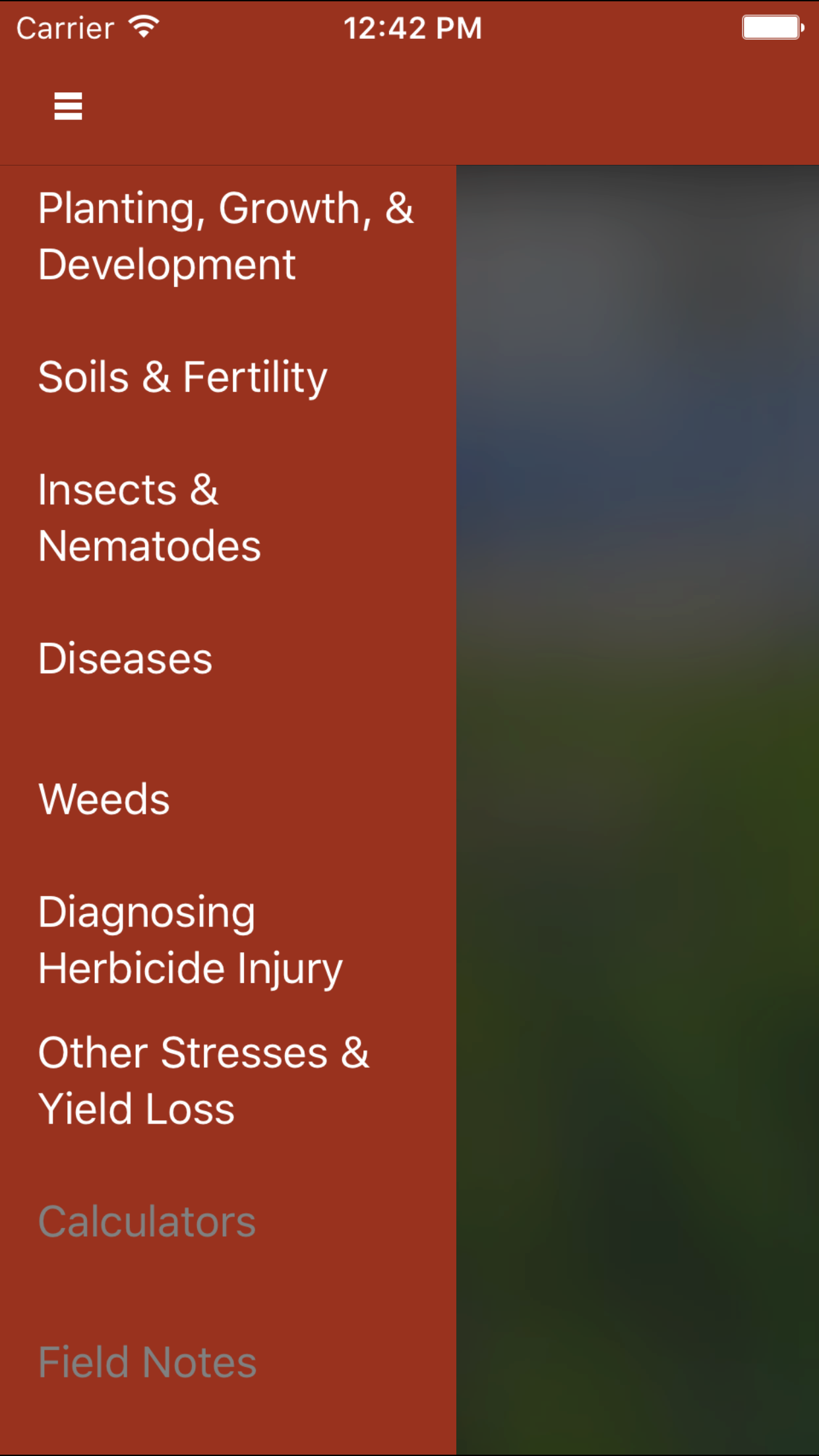 Purdue Extension Soybean Field Scout Preview