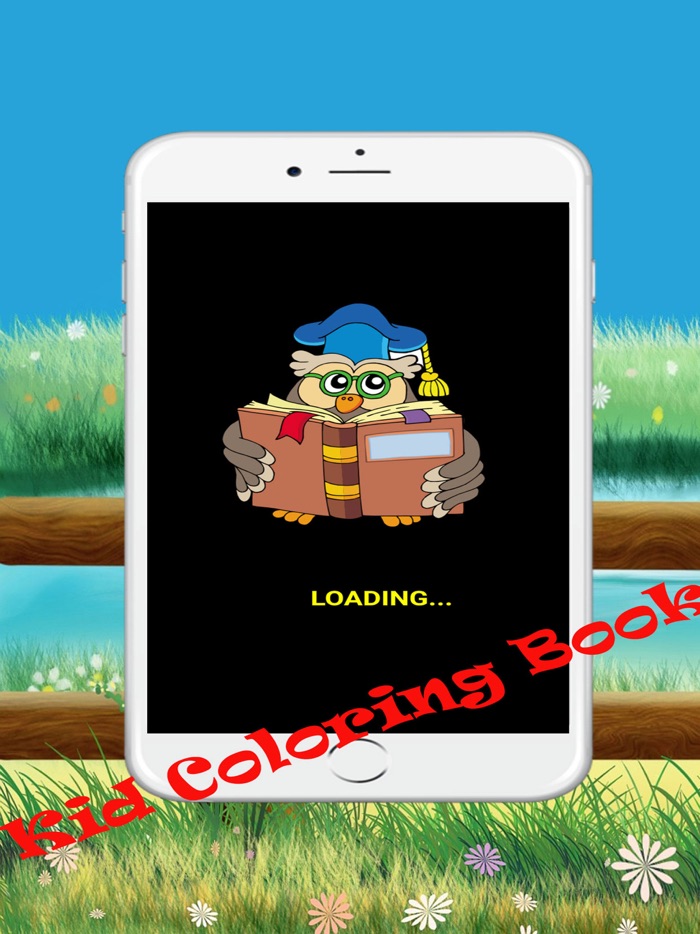 动物孩子着色书3