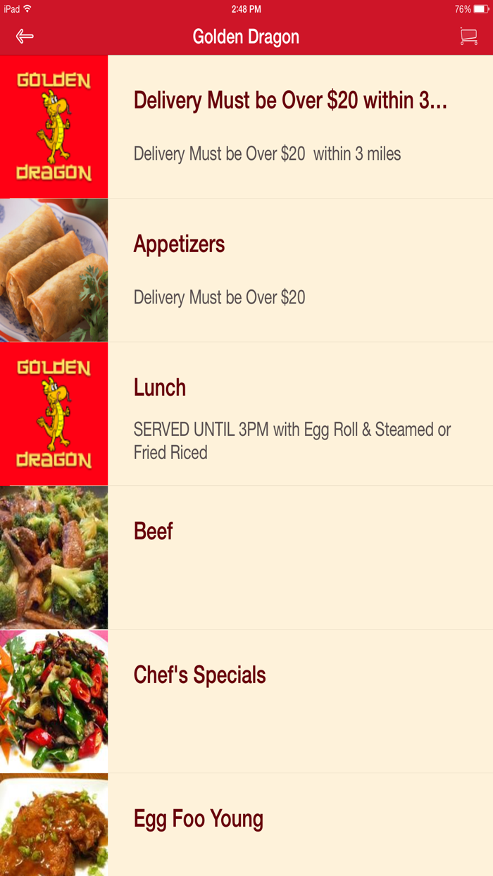 Golden Dragon Chinese Restaurant