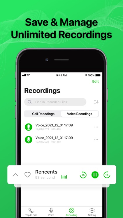 Phone Call Recorder-Recording screenshot-4