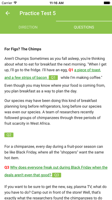 Screenshot #3 pour SAT Writing & Language Practice Tests