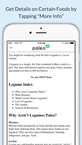 Paleo (io) screenshot #5 for iPhone