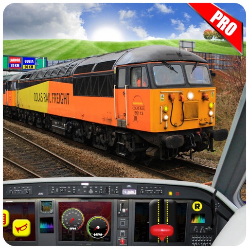 Train Driver Journey Cockpit View Pro Icon