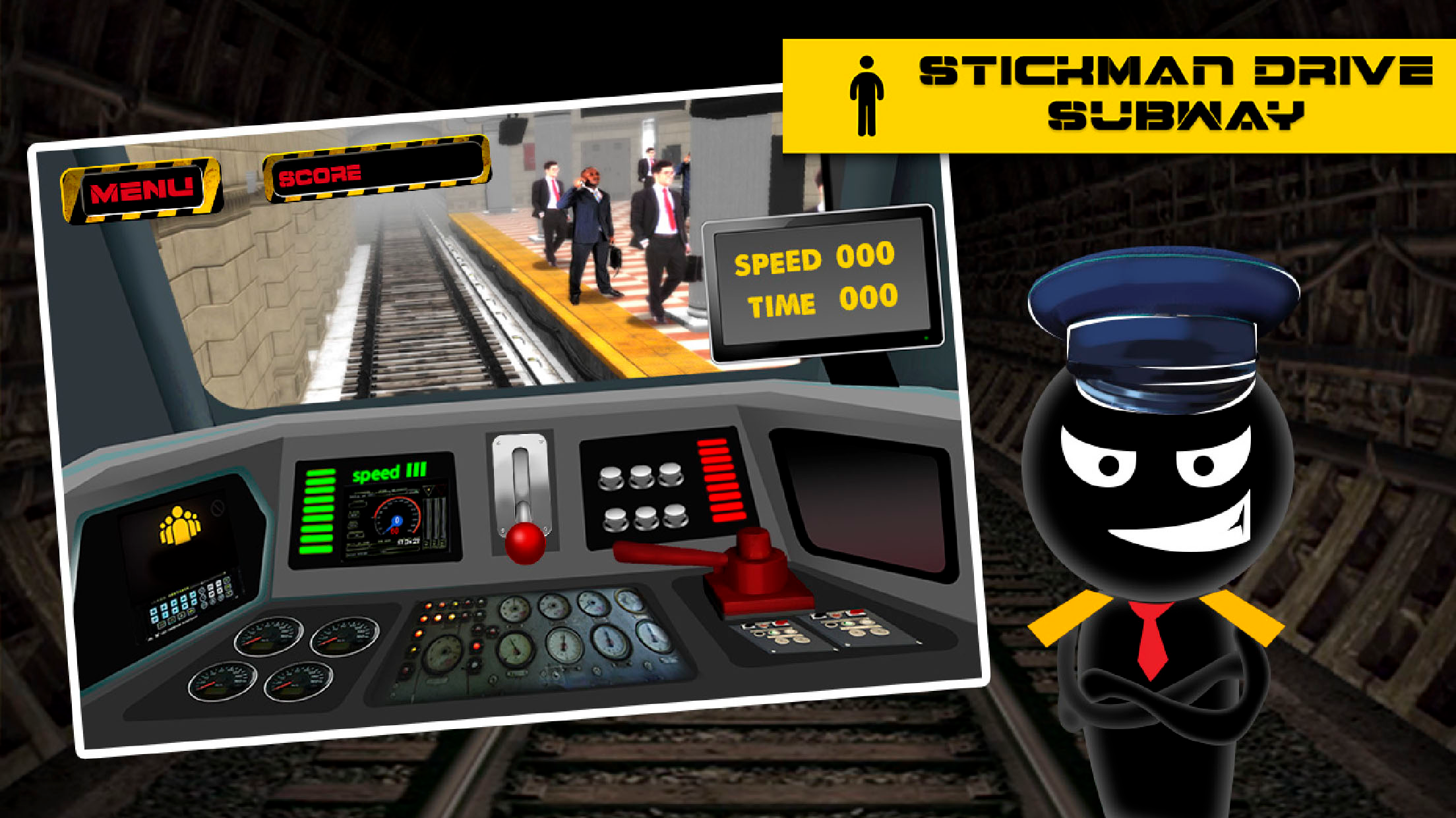 Stickman Drive Subway