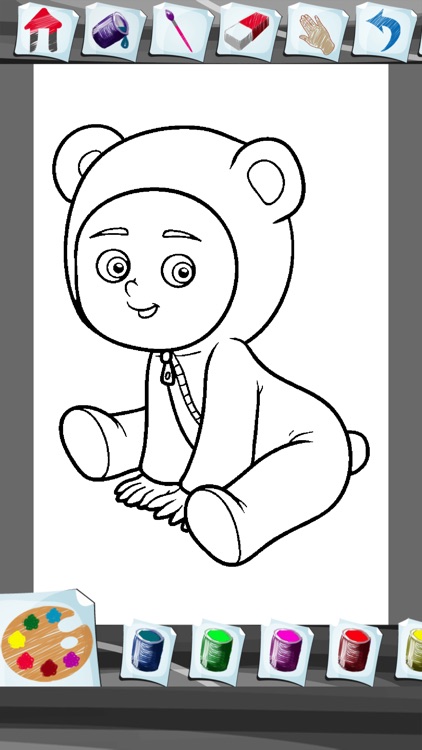 Baby Coloring Book App