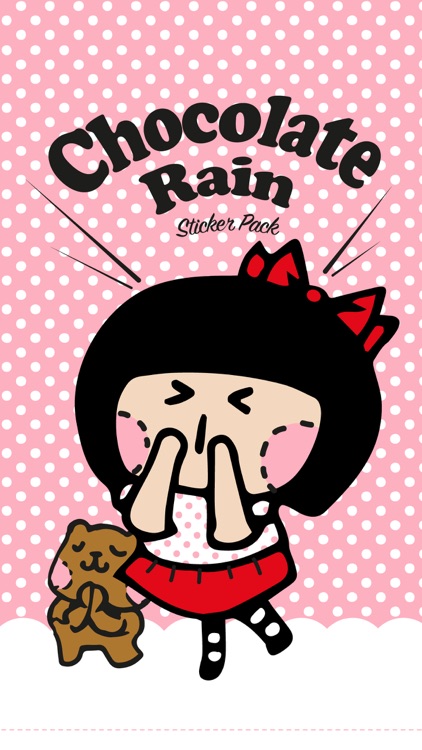Romance Chocolate Rain Stickers screenshot-3