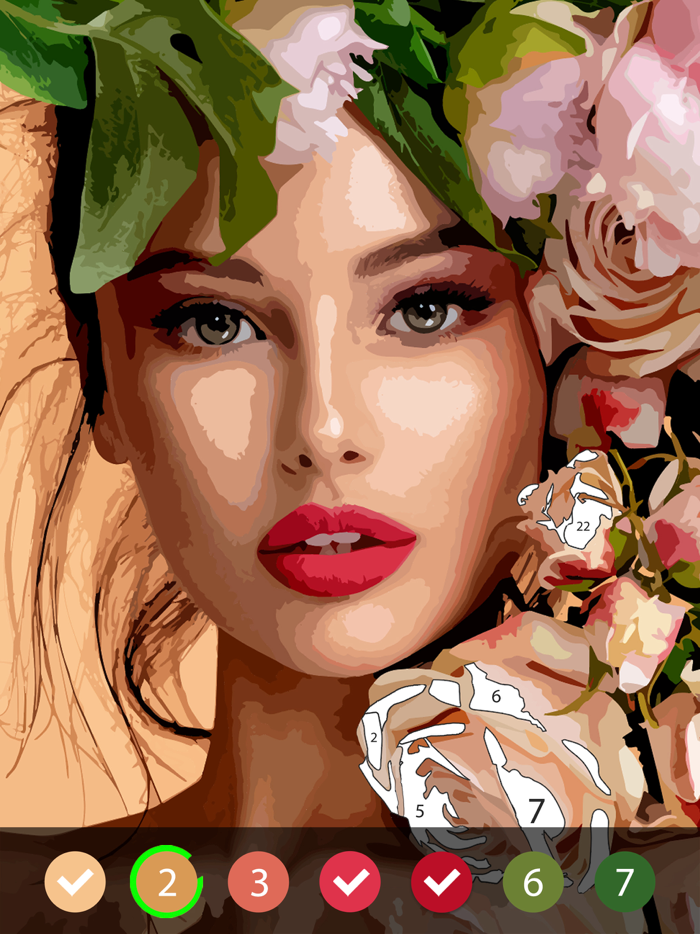 ColorPlanet® Oil Painting game