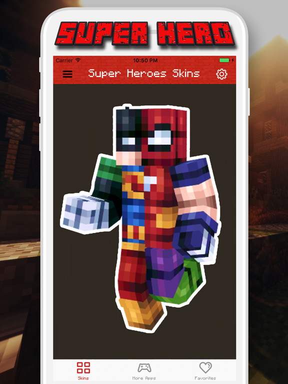 Super Hero Skins for Minecraft PE - Pocket Editionのおすすめ画像1