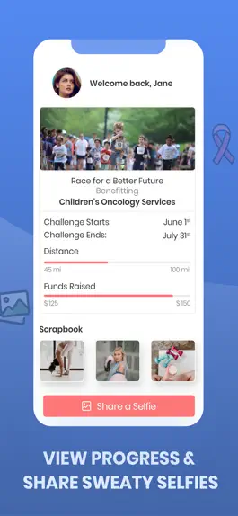 Game screenshot Charity Footprints apk