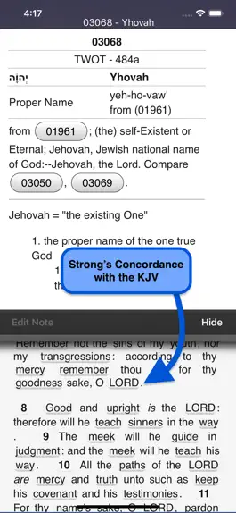 Game screenshot Touch Bible: KJV+ Concordance hack
