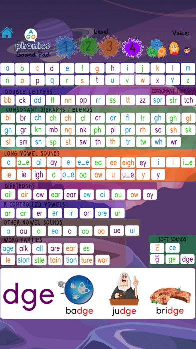 AGO Phonics Sound Pad Screenshot