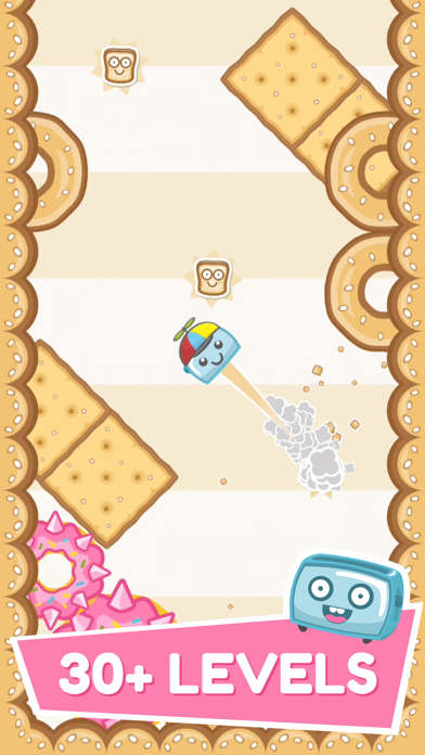 Toaster Swipe: Addicting Jumping Gameのおすすめ画像1