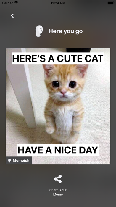 Memeish - Funny Meme Maker Screenshot