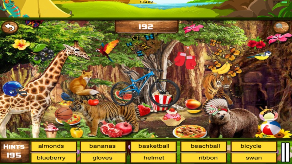 #4. Animal Safari Hidden Object Games (iOS) 由: Hiren Patel