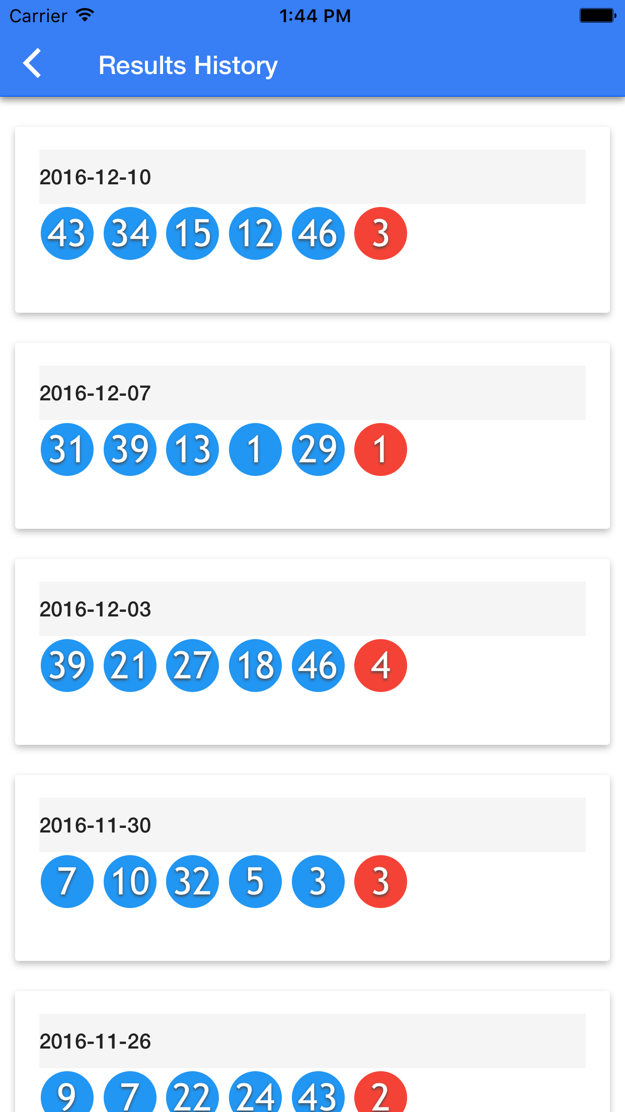 SA Lotto results check notify screenshot 4