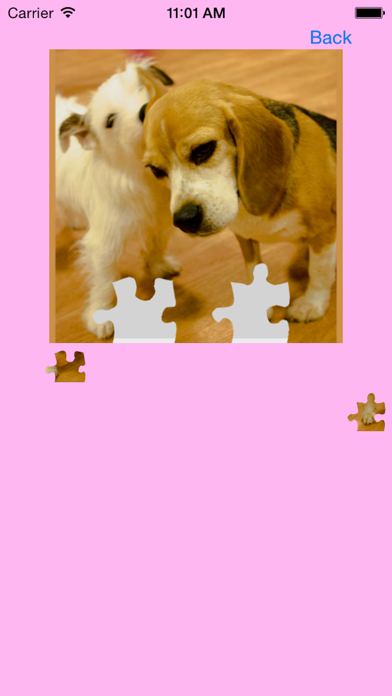 Screenshot #1 pour Dog Jigsaw Puzzle