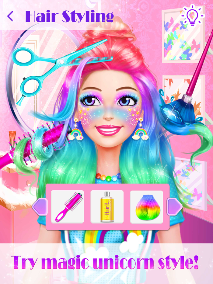 Unicorn Makeup Dress Up Artist