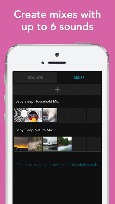 Baby Sleep Sounds HQ+: Shusher Screenshot