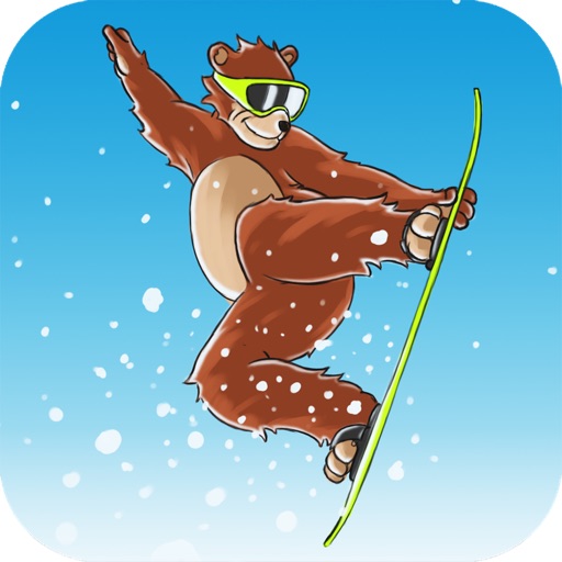 Polar Bear Snow Ski Jumping - Ting Winter Sled iOS App