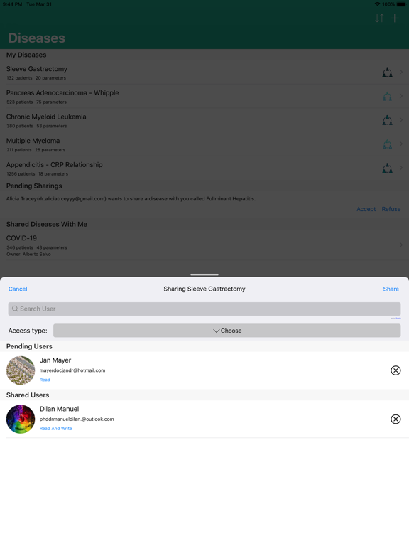 Screenshot #6 pour Medical Data