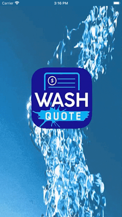 Wash Quote Screenshot
