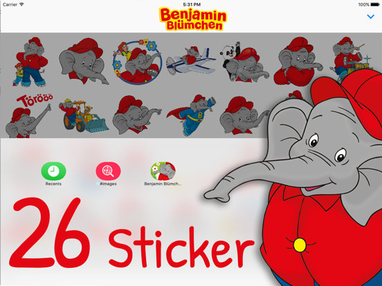Screenshot #6 pour Benjamin Blümchen Sticker
