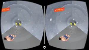 VR Speed Slide Snow 2017 : For VR Card Board screenshot #2 for iPhone