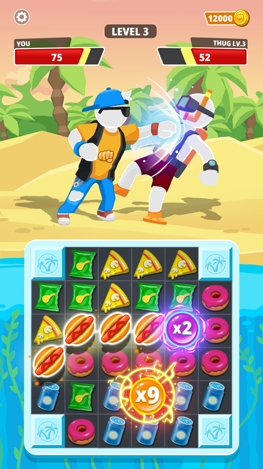 #6. Match Hit - Puzzle Fighter (iOS) 来自: SayGames LTD