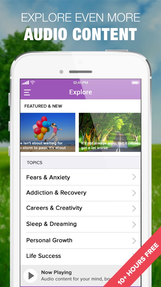 #3. Empowered Hypnosis Anxiety, Fear & Depression (iOS) 作者: Kepler47 Software Inc.